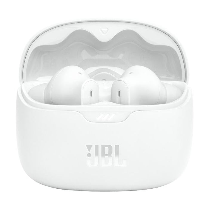 JBL Tune Beam | Écouteurs intra-auriculaires - 100% Sans fil - Bluetooth - Smart Ambient - Conception Stick-open - Blanc-Sonxplus Sorel