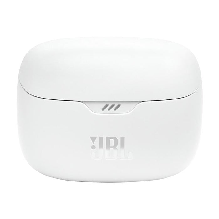 JBL Tune Beam | Écouteurs intra-auriculaires - 100% Sans fil - Bluetooth - Smart Ambient - Conception Stick-open - Blanc-Sonxplus Sorel