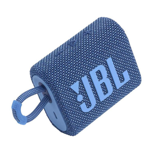 JBL Go 3 Eco | Mini Haut-parleur - Ultra-portable - Bluetooth - IP67 - Bleu-Sonxplus Sorel