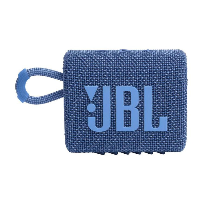 JBL Go 3 Eco | Mini Haut-parleur - Ultra-portable - Bluetooth - IP67 - Bleu-Sonxplus Sorel