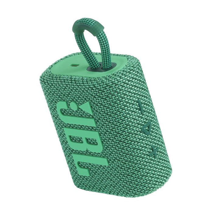 JBL Go 3 Eco | Mini Haut-parleur - Ultra-portable - Bluetooth - IP67 - Vert-Sonxplus Sorel