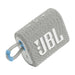 JBL Go 3 Eco | Mini Haut-parleur - Ultra-portable - Bluetooth - IP67 - Blanc-Sonxplus Sorel