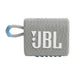 JBL Go 3 Eco | Mini Haut-parleur - Ultra-portable - Bluetooth - IP67 - Blanc-Sonxplus Sorel