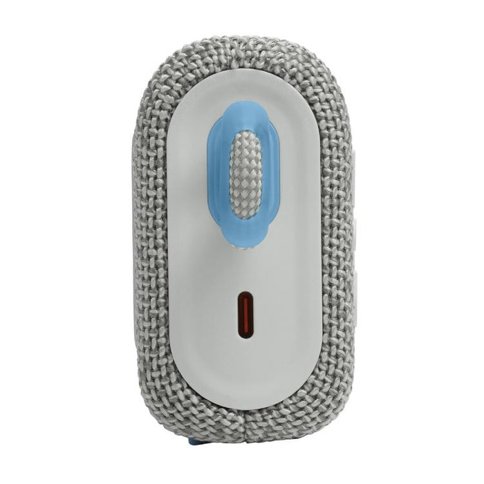 JBL Go 3 Eco | Mini Haut-parleur - Ultra-portable - Bluetooth - IP67 - Blanc-Sonxplus Sorel