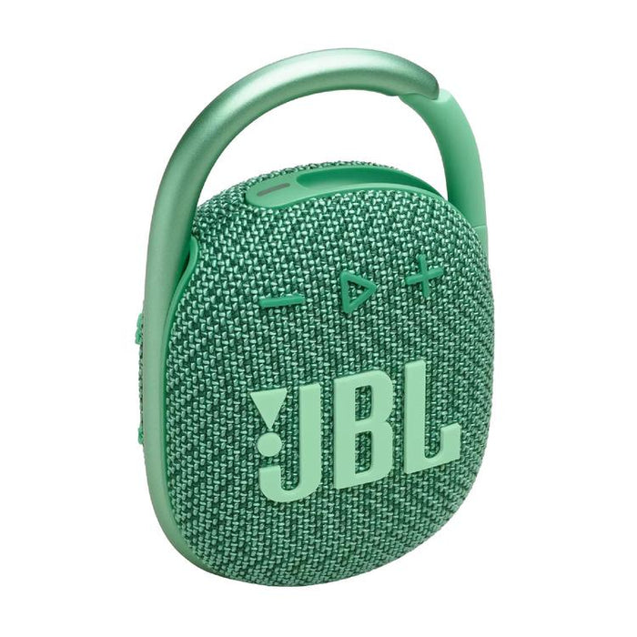 JBL Clip 4 Eco | Haut-parleur - Ultra-portable - Étanche - Bluetooth - Mousqueton intégré - Vert-Sonxplus Sorel