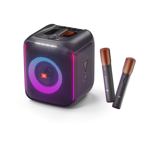 JBL PartyBox Encore | Haut-parleur de fête portatif - Sans fil - Bluetooth - 100 W - 2 Microphones inclus - Noir-Sonxplus Sorel