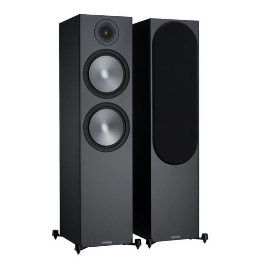 Monitor Audio Bronze 500 | Haut-parleurs de plancher - Tour - 2.5 voies - 200W - Série Bronze - Paire - Noir-Sonxplus Sorel