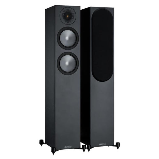 Monitor Audio Bronze 200 | Haut-parleurs de plancher - Tour - 2.5 voies - 120W - Série Bronze - Paire - Noir-Sonxplus Sorel