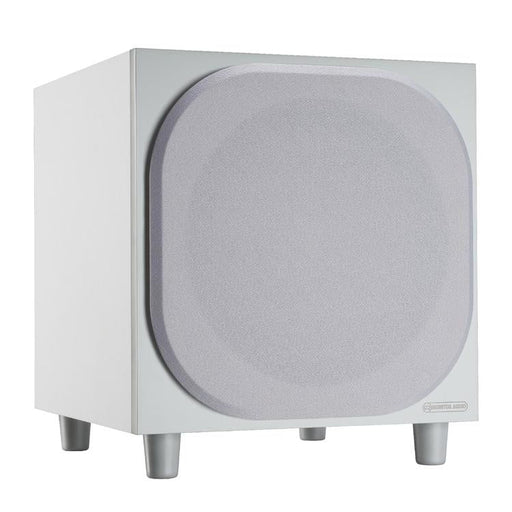 Monitor Audio Bronze W10 Subwoofer | Caisson de graves 10" - 220W - Unité - Blanc-Sonxplus Sorel