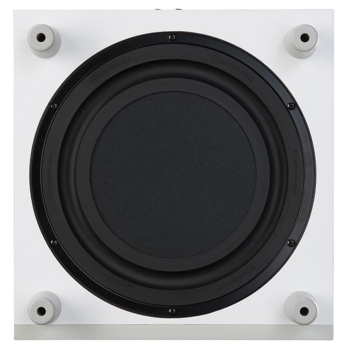 Monitor Audio Bronze W10 Subwoofer | Caisson de graves 10" - 220W - Unité - Blanc-Sonxplus Sorel