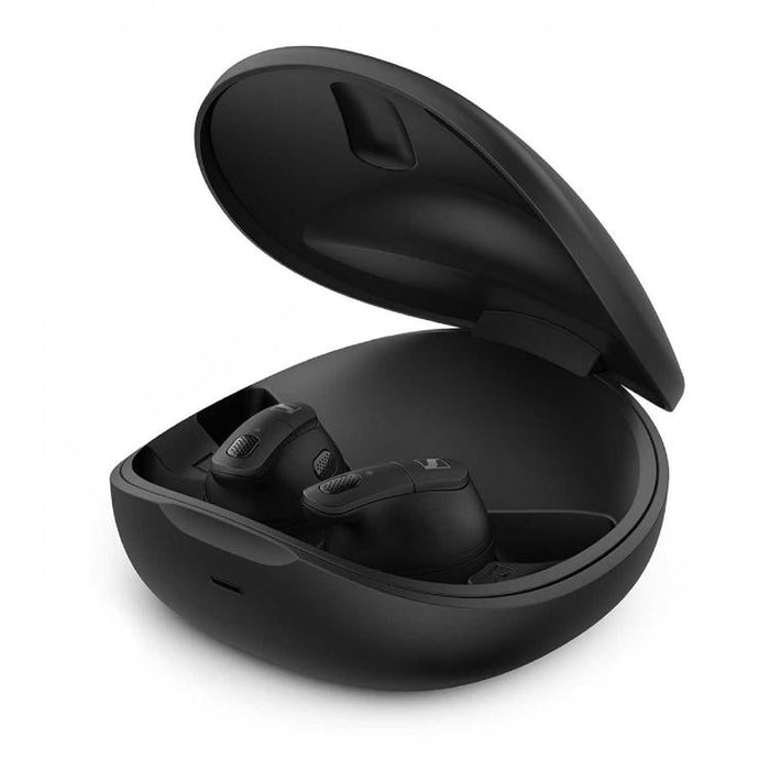 Sennheiser Conversation Clear Plus | Écouteurs intra-auriculaires - 100% Sans fil - Bluetooth - Annulation active du bruit - Noir-Sonxplus Sorel