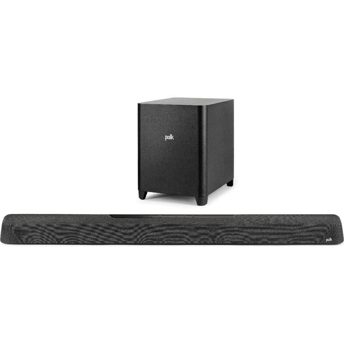Polk MagniFi MAX AX | Système Cinéma maison 5.1.2 - Barre de son Max - 1 Caisson de graves 10" sans fil - Noir-Sonxplus Sorel
