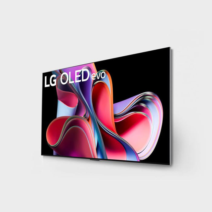 LG OLED55G3PUA | Téléviseur intelligent 55" 4K OLED Evo - Edition Gallery - Série G3 - Cinéma HDR - Processeur IA a9 Gén.6 4K - Noir-Sonxplus Sorel