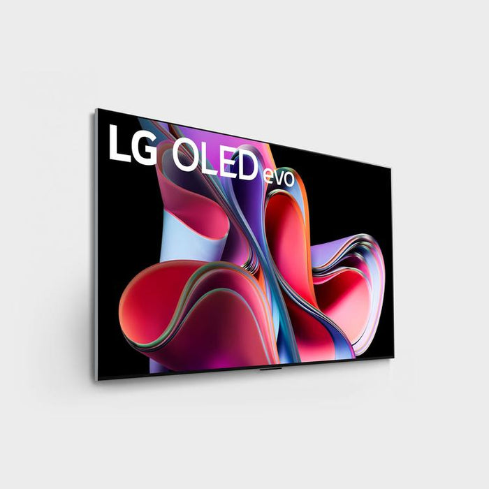 LG OLED55G3PUA | Téléviseur intelligent 55" 4K OLED Evo - Edition Gallery - Série G3 - Cinéma HDR - Processeur IA a9 Gén.6 4K - Noir-Sonxplus Sorel