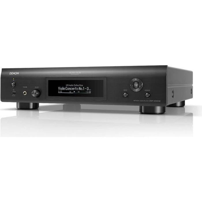 Denon DNP-2000NE | Lecteur réseau Haute Résolution - HEOS intégré - Wi-fi - Noir-Sonxplus Sorel