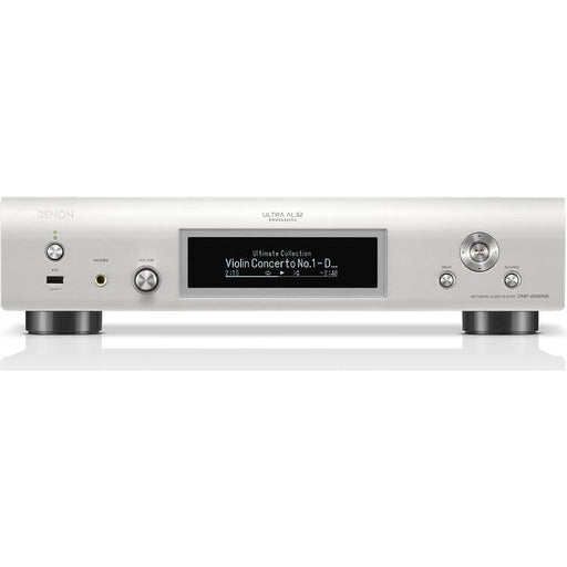 Denon DNP-2000NE | Lecteur réseau haute résolution - HEOS intégré - Wi-fi - Argent-Sonxplus Sorel