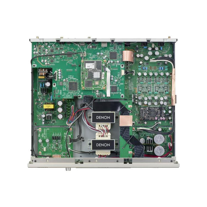 Denon DNP-2000NE | Lecteur réseau haute résolution - HEOS intégré - Wi-fi - Argent-Sonxplus Sorel