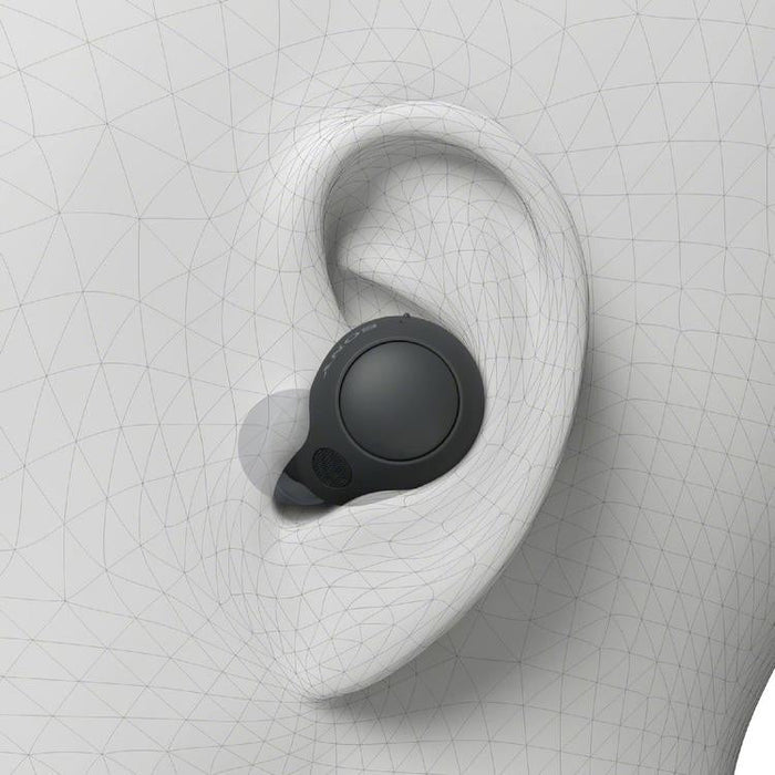 Sony WF-C700N | Ecouteurs sans fil - Microphone - Intra-Auriculaires - Bluetooth - Reduction active du bruit - Noir-Sonxplus Sorel