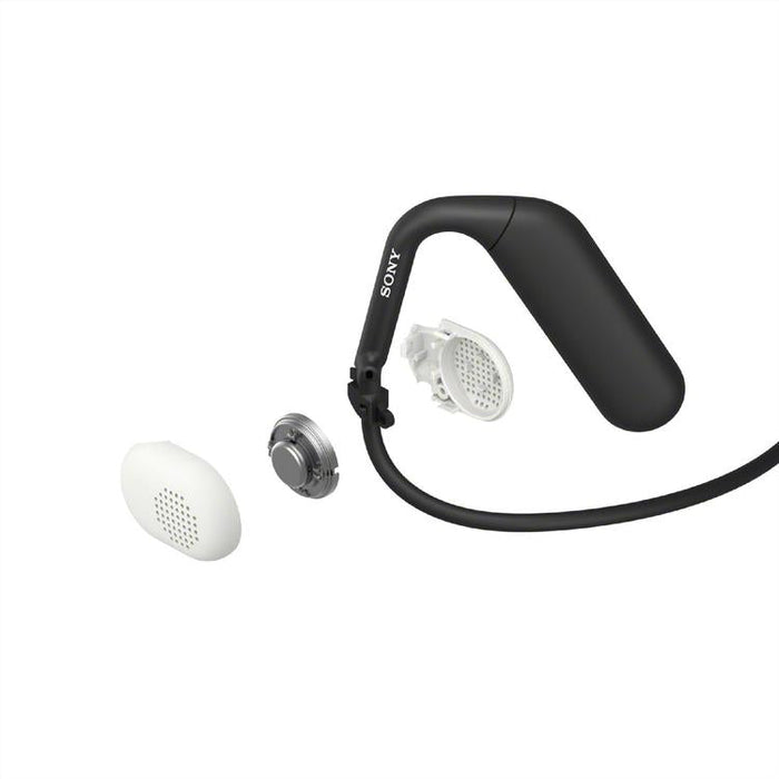 Sony Float Run WIOE610 | Ecouteurs avec micro - Supra-auriculaires - Bluetooth - Sans fil - Noir-Sonxplus Sorel