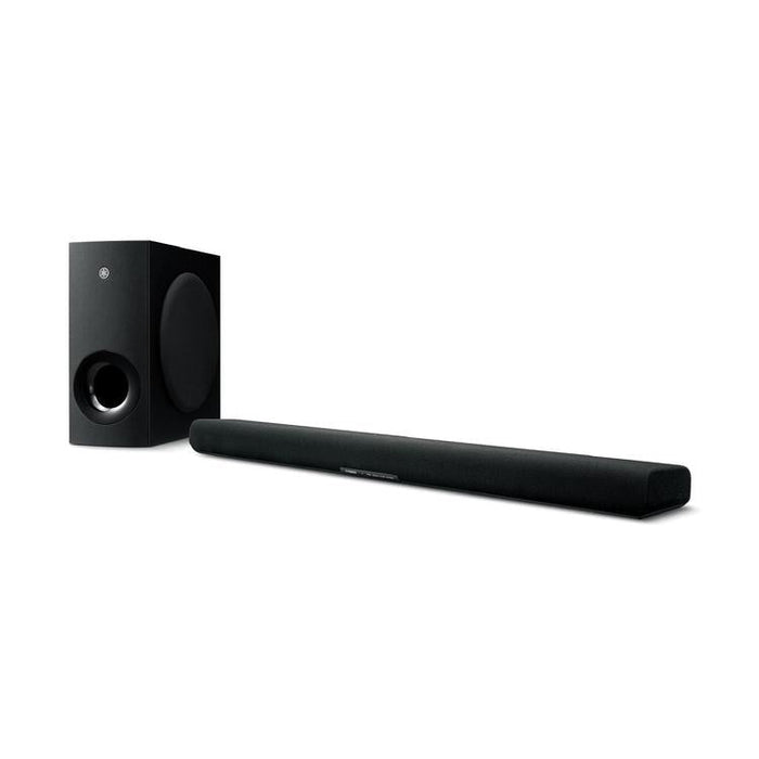 Yamaha SRB40A | Barre de son 2 canaux - Caisson de graves Sans Fil - Noir-Sonxplus Sorel
