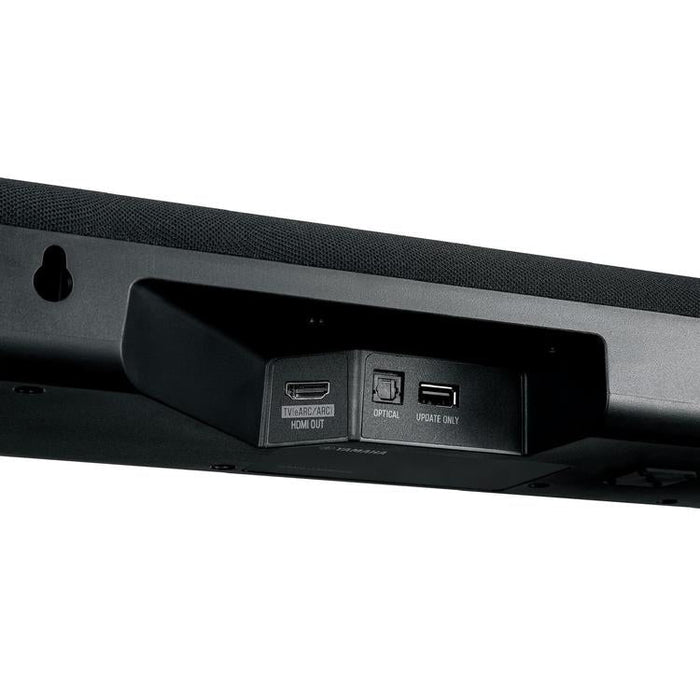 Yamaha SRB40A | Barre de son 2 canaux - Caisson de graves Sans Fil - Noir-Sonxplus Sorel