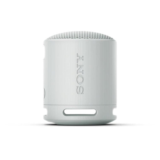 Sony SRS-XB100 | Haut-parleur portatif - Sans fil - Bluetooth - IP67 - Gris clair-Sonxplus Sorel