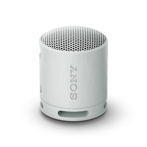 Sony SRS-XB100 | Haut-parleur portatif - Sans fil - Bluetooth - IP67 - Gris clair-Sonxplus Sorel