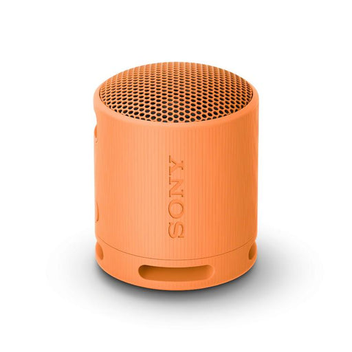 Sony SRS-XB100 | Haut-parleur portatif - Sans fil - Bluetooth - IP67 - Orange-Sonxplus Sorel