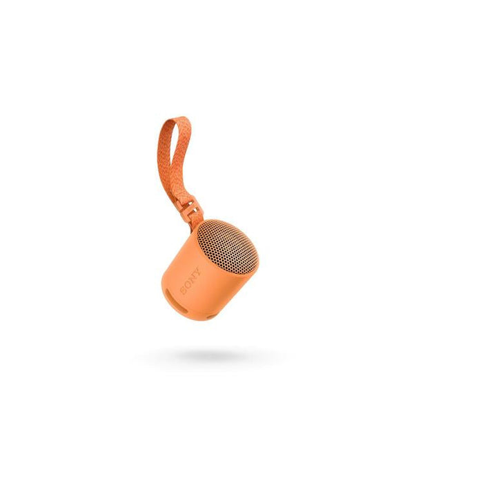 Sony SRS-XB100 | Haut-parleur portatif - Sans fil - Bluetooth - IP67 - Orange-Sonxplus Sorel