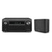 Denon AVRX8500HA & HOME250 | Ensemble Récepteur AV 13.2 canaux et haut-parleur sans-fil - Cinéma maison - Bluetooth - Wi-Fi - 8K - HEOS - Noir-Sonxplus Sorel