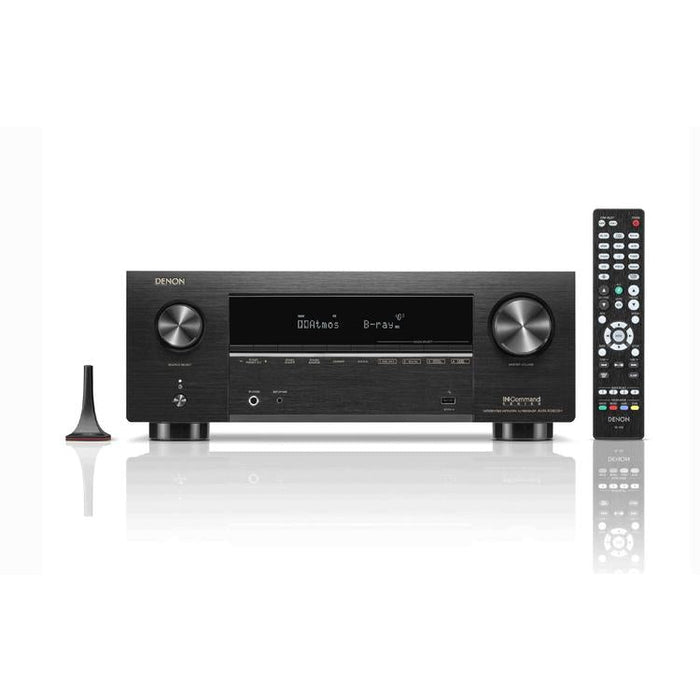 Denon AVRX3800H & HOME250 | Récepteur AV 9 canaux et haut-parleur sans-fil - Cinéma maison - Auro 3D - 8K - HEOS - Noir-Sonxplus Sorel