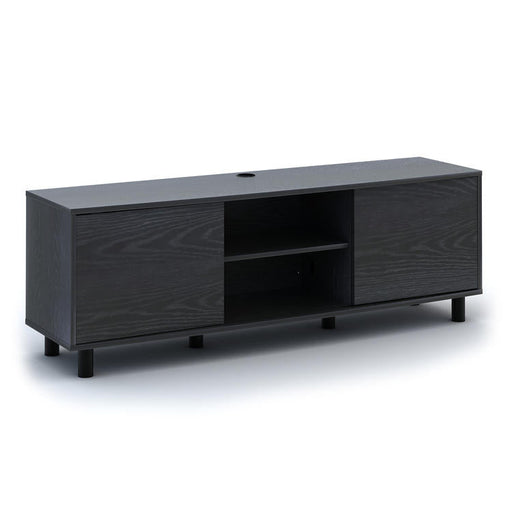 Sonora S20V65N | Meuble téléviseur - 65" de large - 2 Armoires - Noir-Sonxplus Sorel