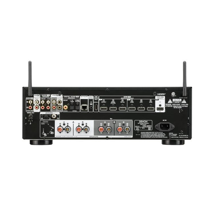 DENON DRA-900H | Récepteur stéréo 8K - 2.2 Canaux - Dolby Vision - HDR10+ - Bluetooth - Noir-Sonxplus Sorel