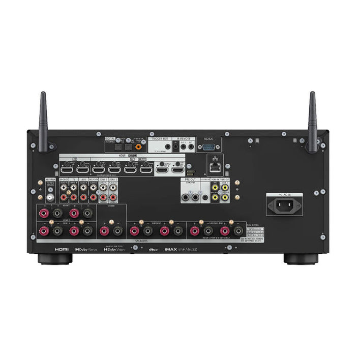 Sony STR-AZ3000ES | Récepteur AV cinéma maison Premium ES - 9.2 Canaux - HDMI 8K - Dolby Atmos - Noir-Sonxplus Sorel