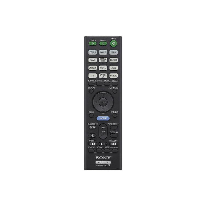 Sony STR-AZ5000ES | Récepteur AV cinéma maison Premium ES - 11.2 Canaux - HDMI 8K - Dolby Atmos - Noir-Sonxplus Sorel