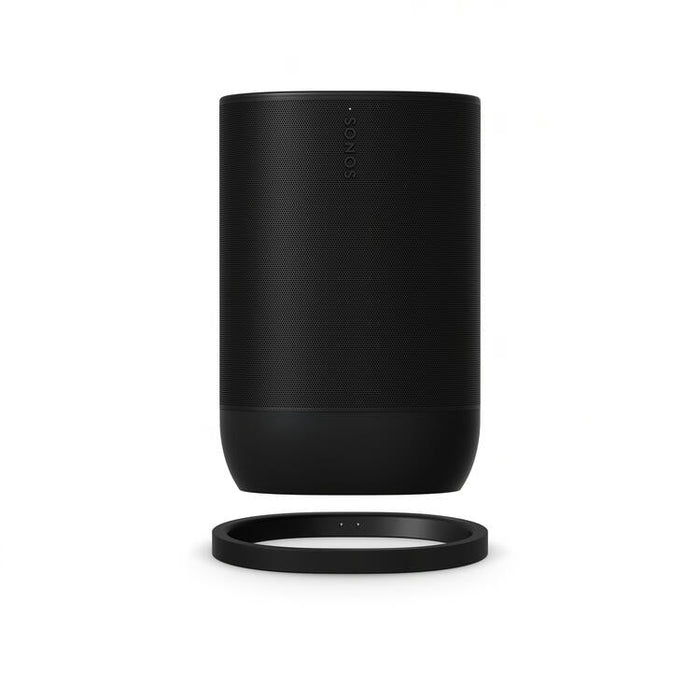 Sonos Move 2 | Haut-parleur sans fil - Stéréo - Commande Vocale - Jusqu'à 24 heures d'autonomies - Noir-Sonxplus Sorel