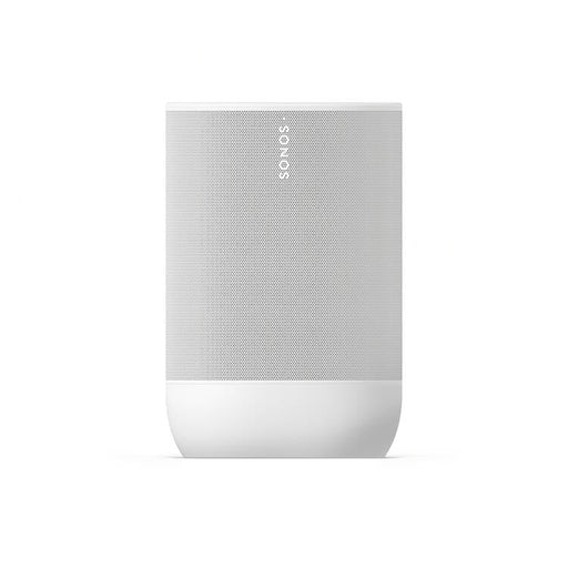 Sonos Move 2 | Haut-parleur sans fil - Stéréo - Commande Vocale - Jusqu'à 24 heures d'autonomies - Blanc-Sonxplus Sorel