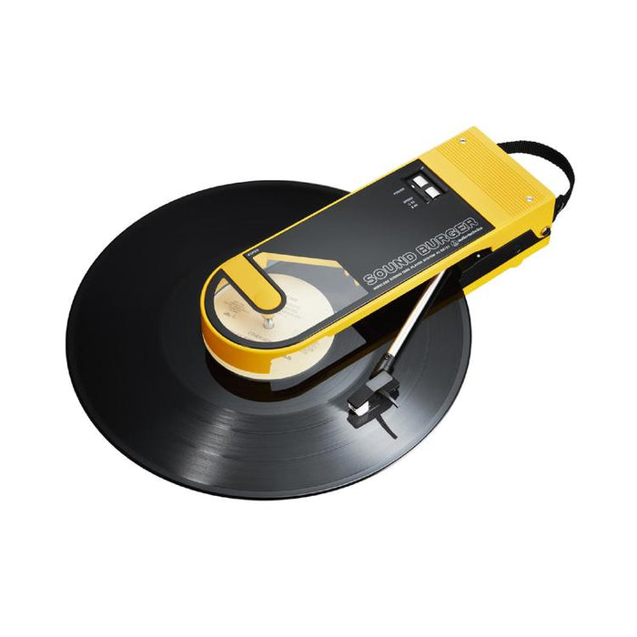 Audio-Technica AT-SB727-BK | Table tournante SoundBurger portable - Autonomie 12 heures - Jaune-Sonxplus Sorel