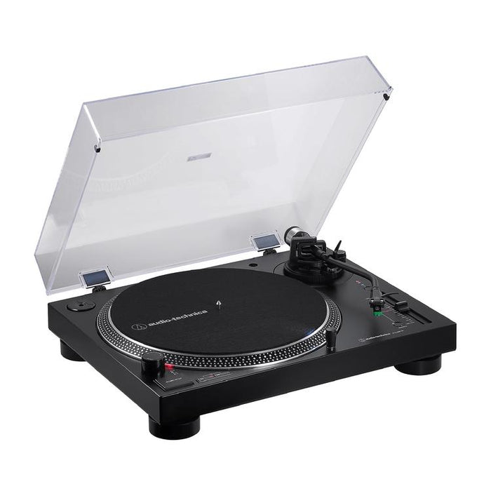 Audio-Technica AT-LP120XBT-USB-BK | Table tournante - Bluetooth aptX - USB - Noir-Sonxplus Sorel
