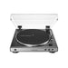 Audio-Technica AT-LP60X-GM | Table tournante Stéréo - Entraînement par courroie - Entièrement automatique - Métal Gun-Sonxplus Sorel