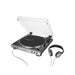 Audio-Technica AT-LP60XHP-GM | Table tournante - Stéréo - Avec casque - Métal Gun-Sonxplus Sorel