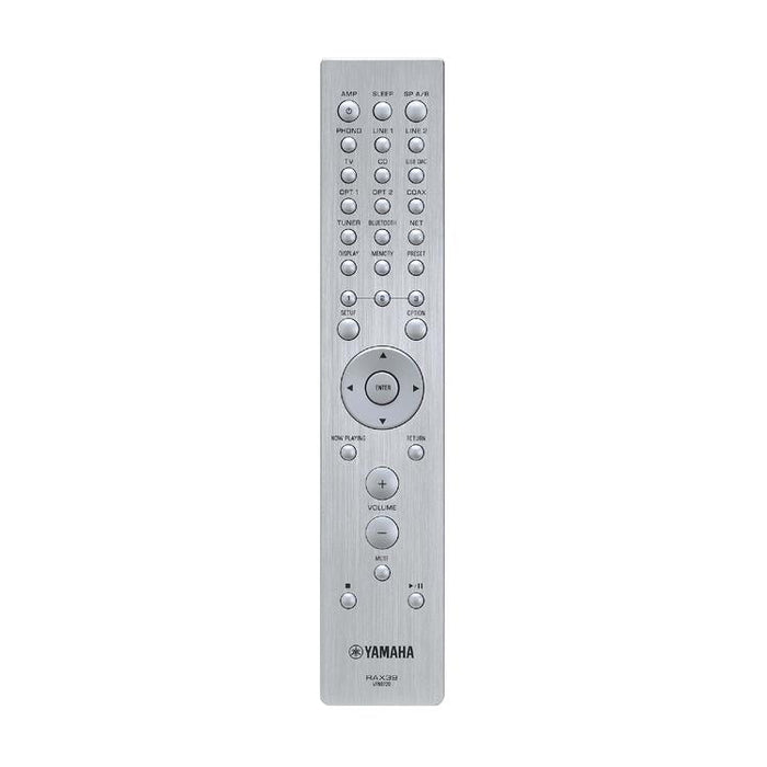 Yamaha RN2000A | Récepteur réseau hi-fi stéréo avec MusicCast - 120 W + 120 W - Airplay - Argent-Sonxplus Sorel