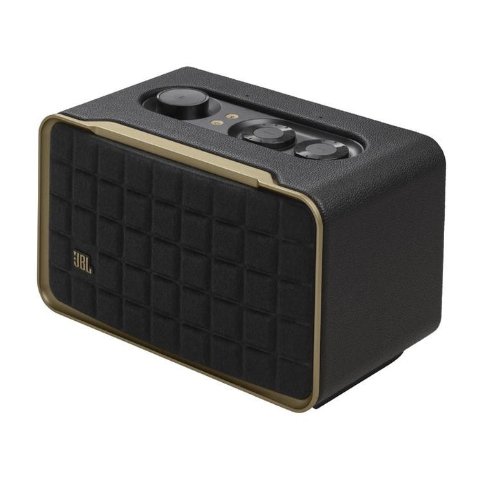 JBL Authentics 200 | Haut-parleurs Stéréo - Wi-Fi - Bluetooth - Noir-Sonxplus Sorel