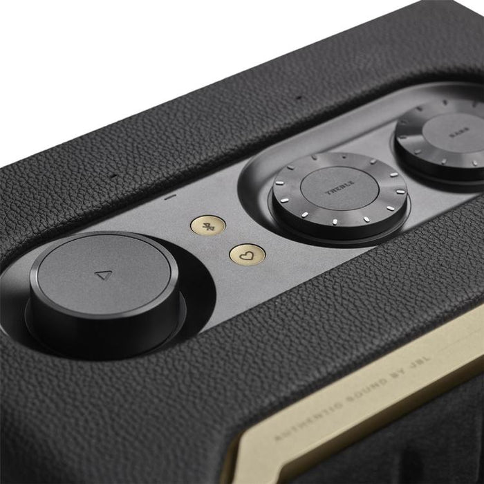JBL Authentics 200 | Haut-parleurs Stéréo - Wi-Fi - Bluetooth - Noir-Sonxplus Sorel