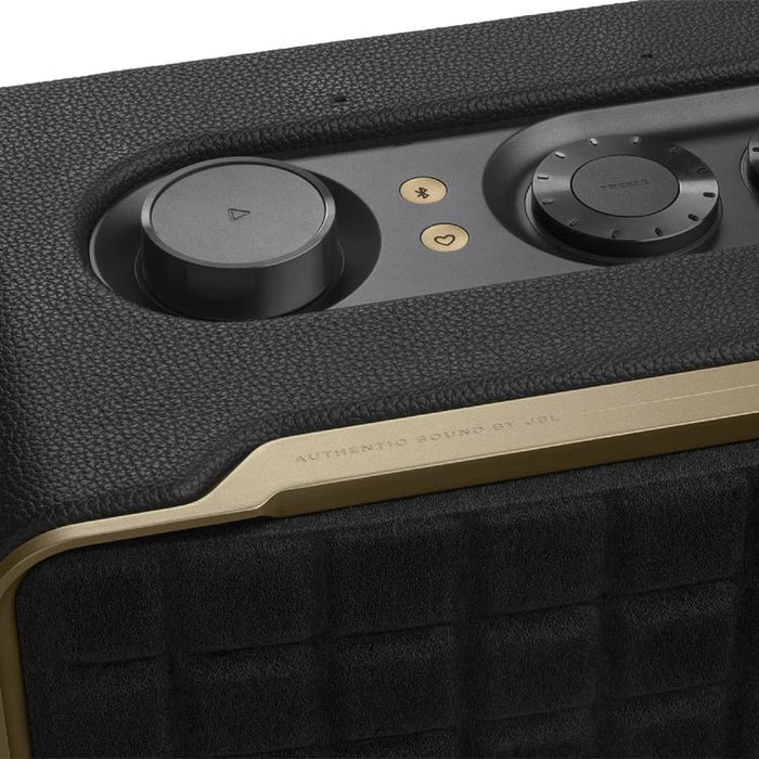 JBL Authentics 200 | Haut-parleurs Stéréo - Wi-Fi - Bluetooth - Noir-Sonxplus Sorel
