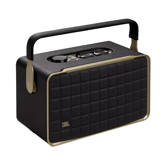 JBL Authentics 300 | Haut-parleurs portatif - Batterie intégrée - Wi-Fi - Bluetooth - Noir-Sonxplus Sorel