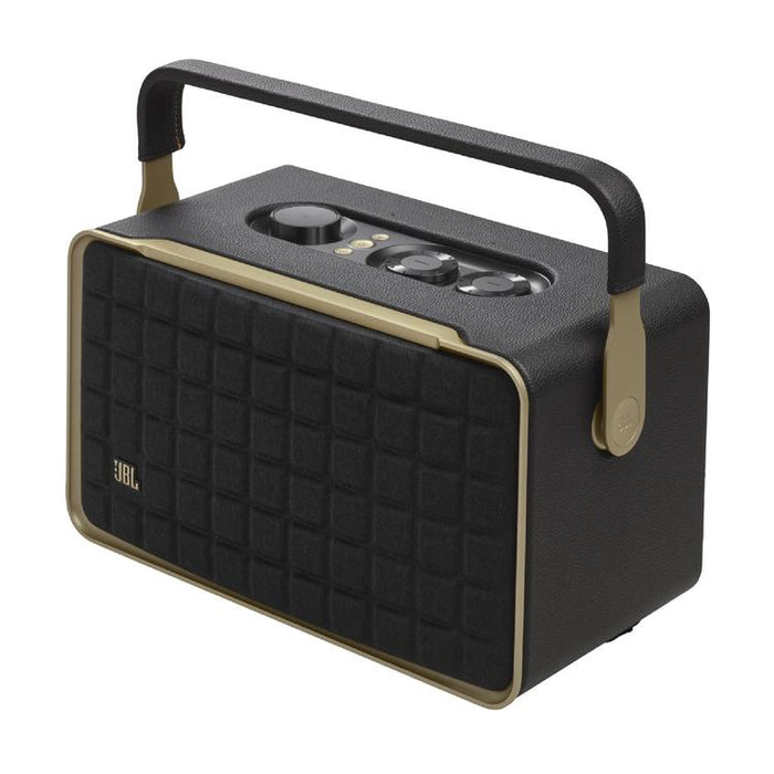 JBL Authentics 300 | Haut-parleurs portatif - Batterie intégrée - Wi-Fi - Bluetooth - Noir-Sonxplus Sorel