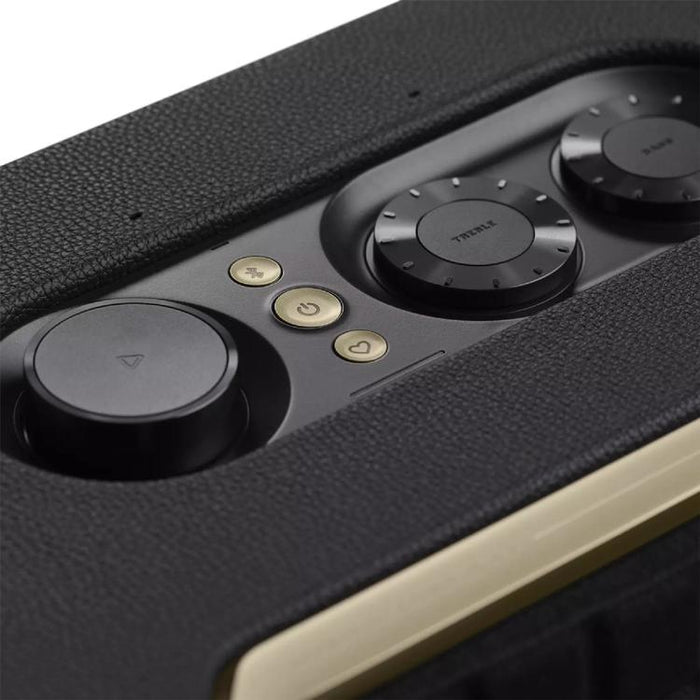 JBL Authentics 300 | Haut-parleurs portatif - Batterie intégrée - Wi-Fi - Bluetooth - Noir-Sonxplus Sorel