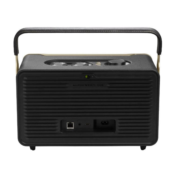 JBL Authentics 300 | Haut-parleurs portatif - Batterie intégrée - Wi-Fi - Bluetooth - Noir-Sonxplus Sorel