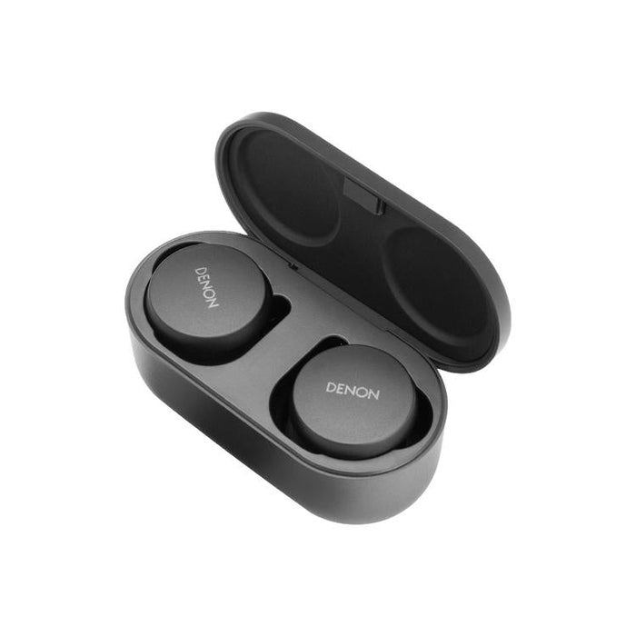Denon PERL | Écouteurs intra-auriculaires - Sans fil - Bluetooth - Technologie Masimo Adaptive Acoustic - Noir-Sonxplus Sorel